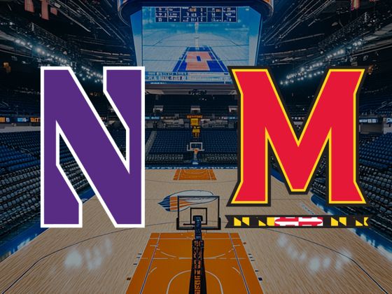 Northwestern Wildcats at Maryland Terrapins Basketball